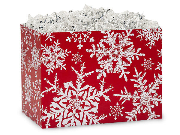 Red Snowflake Gift Box